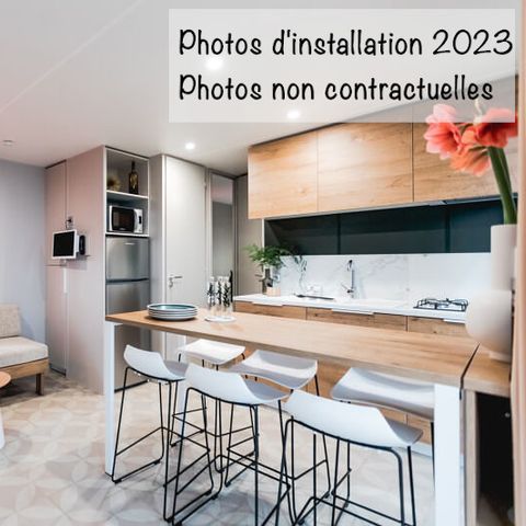 MOBILHOME 6 personnes - Loft Premium 33m² Climatisation TV