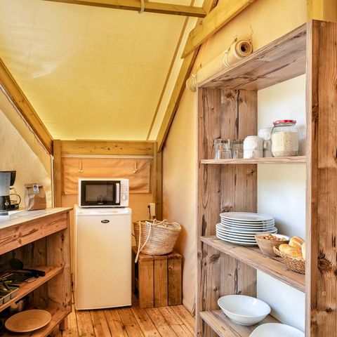 TENTE 4 personnes - meublée Junior Standard 17m² (2 chambres) sans sanitaires