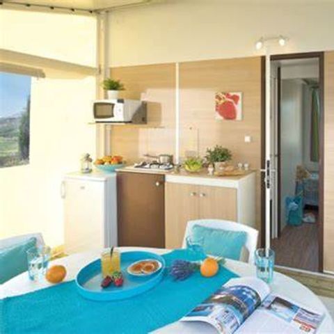 MOBILHOME 5 personnes - Rapid'home Standard 20 m² (2 chambres, 4 adultes max + 1 petit enfant) 