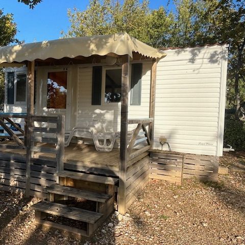 MOBILHOME 4 personnes - Standard 21m² (2 chambres) + terrasse couverte 8m²