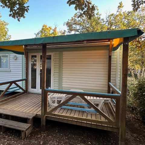 MOBILHOME 4 personnes - Mobil-home Standard 26m² (2 chambres) + terrasse couverte 8m²