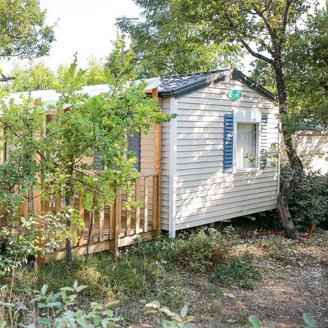 MOBILHOME 4 personnes - Confort 26m² (2 chambres) + terrasse couverte 10m²
