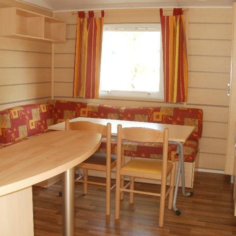 MOBILHOME 6 personnes - Confort 30m² (3 chambres) + terrasse couverte 10m²