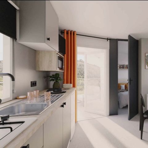 MOBILHOME 5 personnes - MOBIL HOME 28m2 confort+ 2chb 5 pers