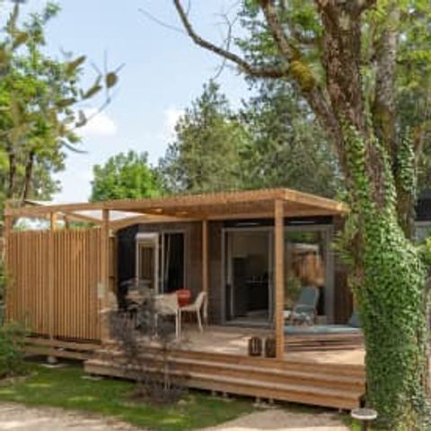 MOBILHOME 6 personnes - Cottage Lévézou 6p 3ch 2sdb Premium clim