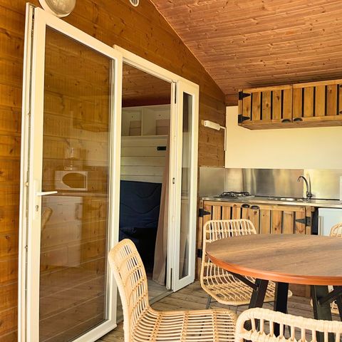 Chalet 4 personnes - Eco Cabane 2/4 Pers. 10m² + 6m²