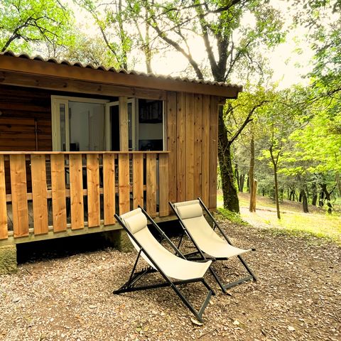 Chalet 2 personnes - Prestige 1 ch 2/3 pers 13m²+ 8m²
