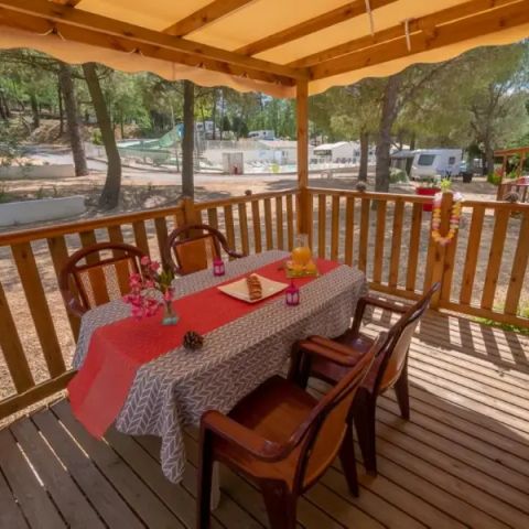 MOBILHOME 4 personnes - Aqua 2 Chambres 4 Personnes Terrasse semi-couverte TV