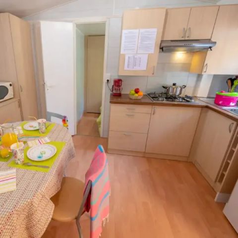 MOBILHOME 4 personnes - Aqua 2 Chambres 4 Personnes Terrasse semi-couverte TV