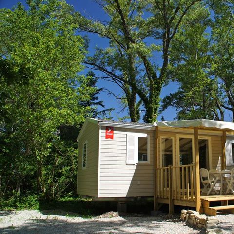 MOBILHOME 6 personnes - Mobil-home Confort 33m² 3 chambres - terrasse semi-couverte - climatisation 6 pers