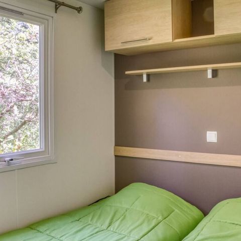 MOBILHOME 6 personnes - Mobil-home Confort 33m² 3 chambres - terrasse semi-couverte - climatisation 6 pers