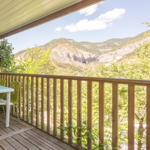 MOBILHOME 4 personnes - Loggia Confort - Climatisation - TV vue montagne