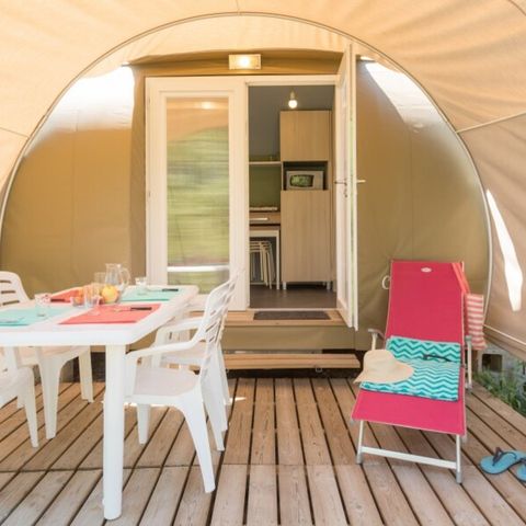 TENTE 4 personnes - Tente Ciela Coco Sweet - 2 chambres (sans sanitaire)
