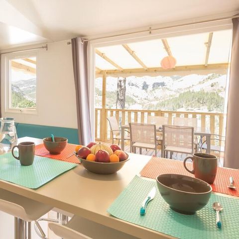 MOBILHOME 6 personnes - Ciela Privilège 3 chambres - Lave-vaiselle, barbecue