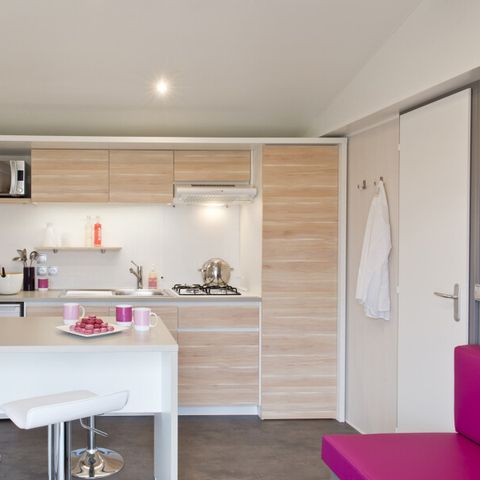 MOBILHOME 4 personnes - Ciela Prestige SPA - 2 chambres dont 1 suite parentale - draps, serviettes et barbec...