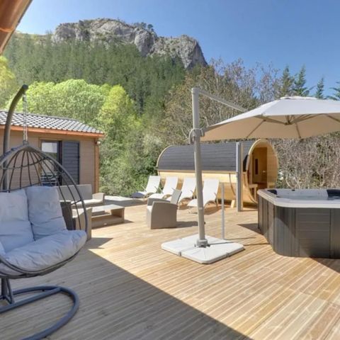 CHALET 6 personnes - Ciela Exception SPA - 3 chambres dont 2 chambres parentales - draps, serviettes et planc...