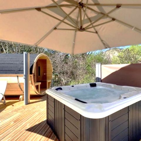 CHALET 6 personnes - Ciela Exception SPA - 3 chambres dont 2 chambres parentales - draps, serviettes et planc...