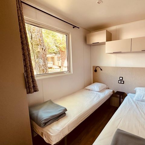 MOBILHOME 6 personnes - Mobil-home Louisiane Luxe 38m² 3 CH avec vue