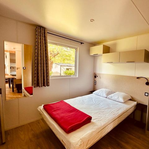 MOBILHOME 6 personnes - Mobil-home Louisiane Luxe 38m² 3 CH avec vue