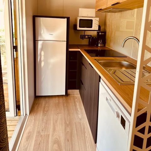MOBILHOME 6 personnes - Mobil-home Louisiane Luxe 38m² 3 CH avec vue