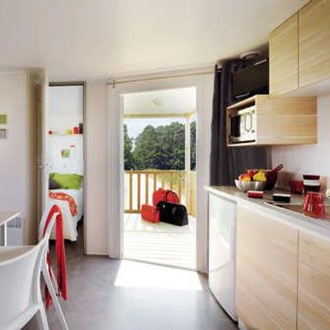 MOBILHOME 4 personnes - Confort  Climatisation  28m² - 2 CH