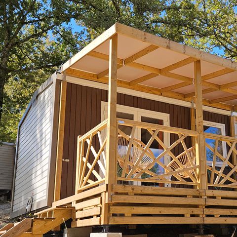 MOBILHOME 2 personnes - Cottage LE CAHITA - climatisé - 1 chambre - D