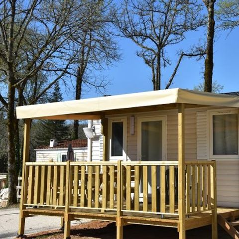 MOBILHOME 2 personnes - Cottage LE CAHITA - climatisé - 1 chambre - D
