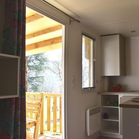 MOBILHOME 2 personnes - Cottage LE CAHITA - climatisé - 1 chambre - D