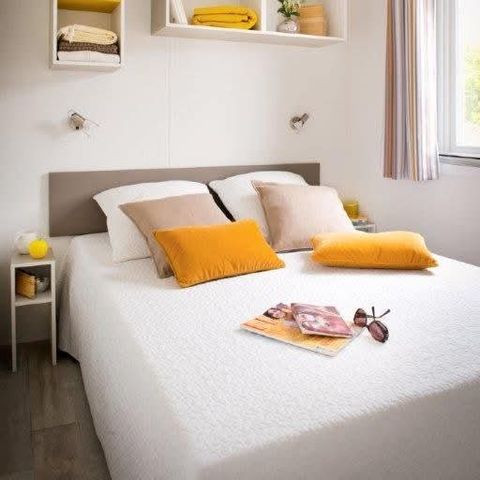 MOBILHOME 2 personnes - Cottage LE CAHITA - climatisé - 1 chambre - D