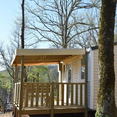 MOBILHOME 2 personnes - Cottage LE CAHITA - climatisé - 1 chambre - D