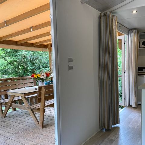 MOBILHOME 4 personnes - Cottage LE MERCURE - climatisé - 2 chambres - S