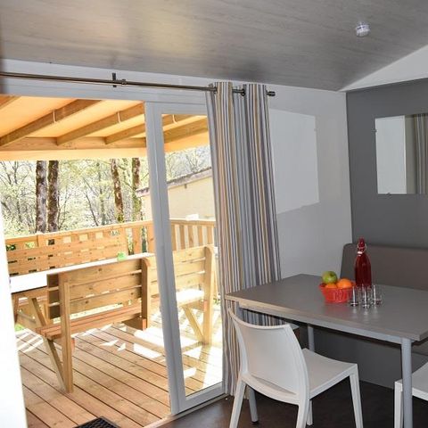 MOBILHOME 4 personnes - Cottage PMR L'HELIOS - climatisé - 2 chambres - S