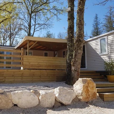 MOBILHOME 8 personnes - Cottage LE TWIN PRESTIGE - climatisé - 4 chambres - 2 SDB - D