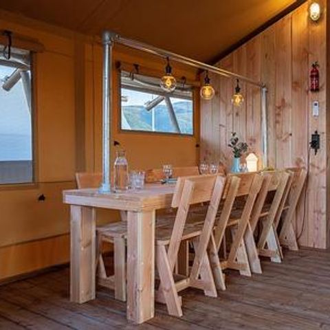 TENTE TOILE ET BOIS 6 personnes - SunLodge Pamoja&Kambi