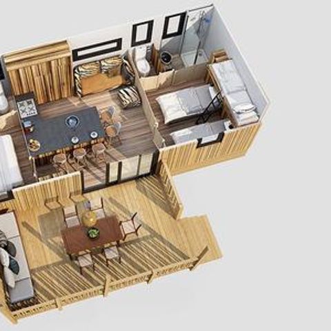 MOBILHOME 5 personnes - SunLodge Catalpa