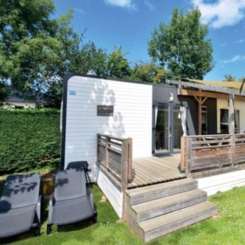 MOBILHOME 8 personnes - Premium | 3 Ch. | 6/8 Pers. | Terrasse surélevée | Clim.