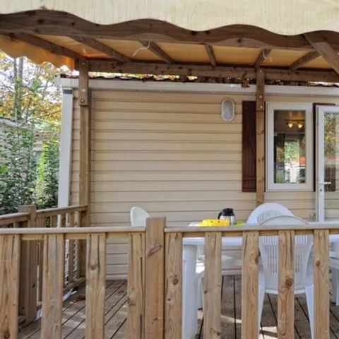 MOBILHOME 4 personnes - Classic | 2 Ch. | 4 Pers. | Terrasse surélevée | Clim.