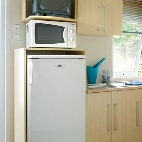 MOBILHOME 6 personnes - Classic | 3 Ch. | 6 Pers. | Terrasse surélevée | Clim.