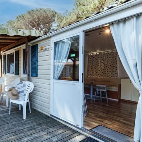 MOBILHOME 6 personnes - Classic XL | 3 Ch. | 6 Pers. | Terrasse surélevée | Clim.