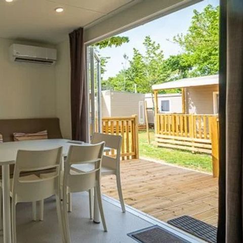 MOBILHOME 6 personnes - Comfort | 3 Ch. | 6 Pers. | Terrasse surélevée | Clim.