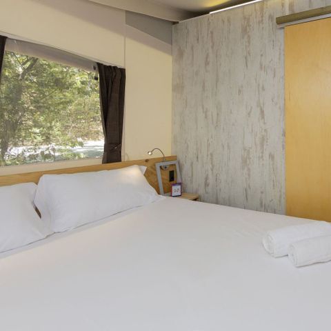 Tente en toile et en bois 5 personnes - Hu glamp Smart