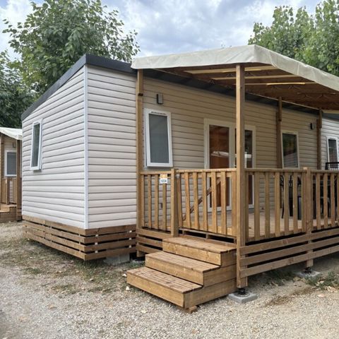 MOBILHOME 8 personnes - Mobil-home | Classic XL | 3 Ch. | 6/8 Pers. | Terrasse surélevée | Clim.