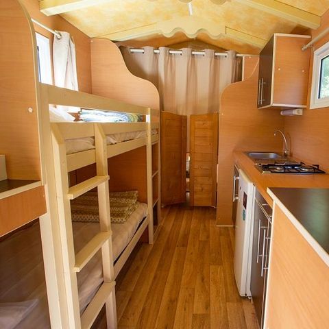 HÉBERGEMENT INSOLITE 4 personnes - Roulotte Tanargue sans sanitaire