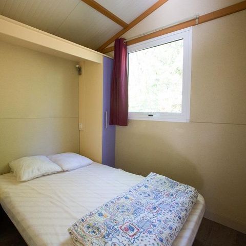 CHALET 4 personnes - Chalet Classique Chêne 2 ch. Jardin