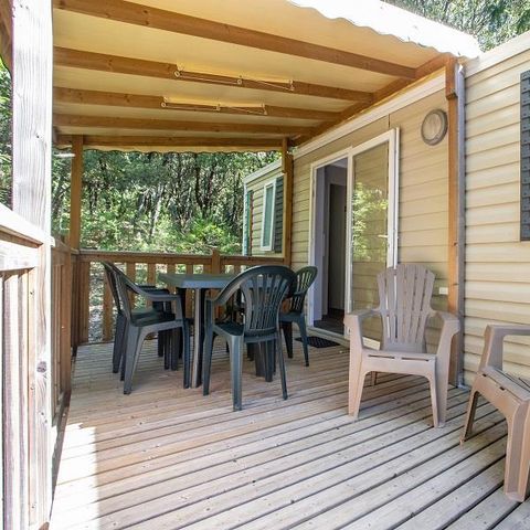 MOBILHOME 4 personnes - Cottage Privilège Frêne Foret 2 ch.