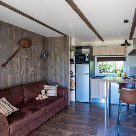 MOBILHOME 5 personnes - 5p 2ch 2sdb Premium clim spa