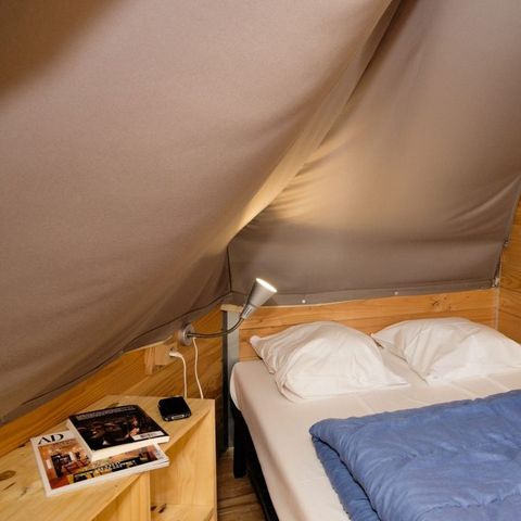 TENTE TOILE ET BOIS 4 personnes - Tipi 4pers 2ch **
