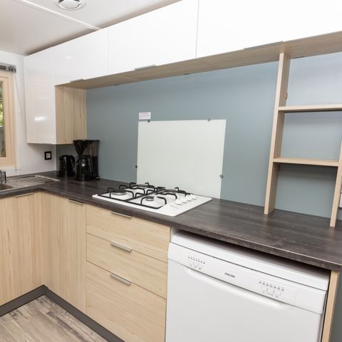 MOBILHOME 5 personnes - Lodge Premium D 2 chambres 30m²