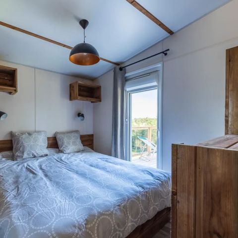 MOBILHOME 6 personnes - MOBILE-HOME "VILLA" 3 chb. 6 pl. 2 SDE