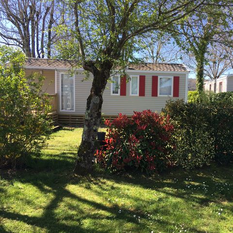 MOBILHOME 6 personnes - Malaga Trio - 3 Chambres -  30 m2 (+ Terrasse semi couverte 11 m2) 6 personnes